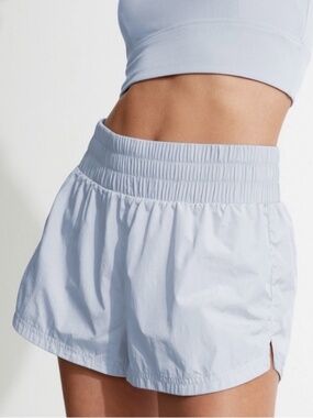 VARLEY Metallic Zen Blue Athletic Kallin Shorts NWT Size XL